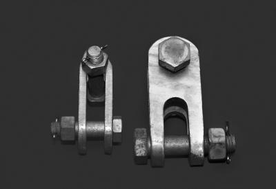 China Stainless / Galvanized Steel Tension Hardware Fittings For Power Transmission for sale