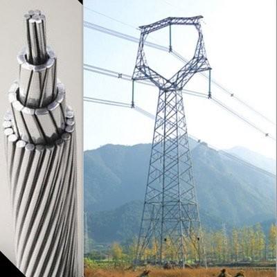 China Bare ACSS Conductor Coated Steel Reinforced Large Transmission Capacity for sale