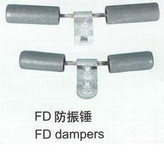 China Pole Line Hardware Aluminum Alloy Vibration Damper High Tensile Strength for sale