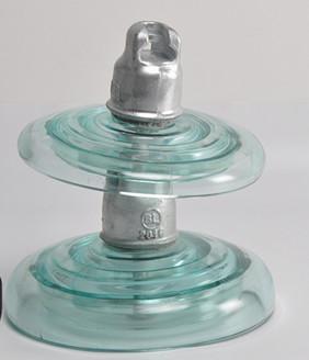 China 33KV Rated Electric Line Insulators , Clear Glass Insulators High Intensity for sale