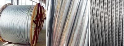 China Standard Type Overhead Line Conductor Aluminium Clad Steel 10 - 18 Isokeraunic Level for sale