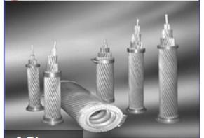 China ACSS / TW Aluminium Alloy Conductors Excellent Self Damping Properties ISO9001 Certificated for sale
