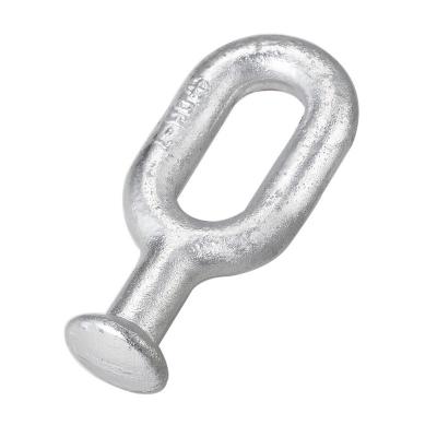 China Perpendicular Type Transmission Line Hardware Fittings Silvery White Color for sale