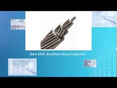 Bare AAAC Aluminium Alloy Conductors Efficient For Overhead Transmission Line
