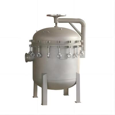 China Stainless Steel Filter Housing for Horizontal Installation in Food Shop SWRO RO Plant for sale