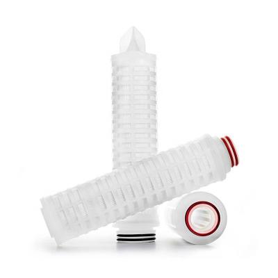 China PP Micropore Folded Pleated Filter Element Cartridge for 10