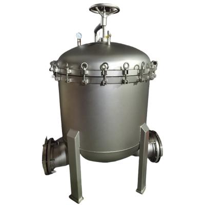 China Farms Sanitary 304 Stainless Steel Bag Filter Housing Assembly Weight KG 62 for sale