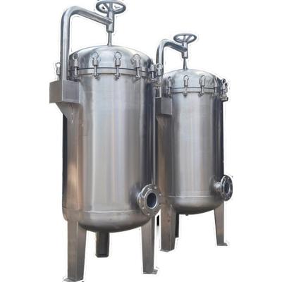 China Food Shop Essential 304 Stainless Steel Bag Filter Housing with Clamp Weight KG 62 for sale