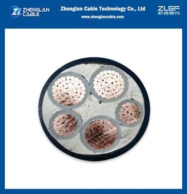 China 5Core CU Xlpe Copper Low Voltage Power Cables Armoured Types Of Electrical Underground for sale