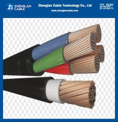 China 0.6 / cable acorazado poder subterráneo de XLPE del cobre multi de la base 1kV/del PVC en venta