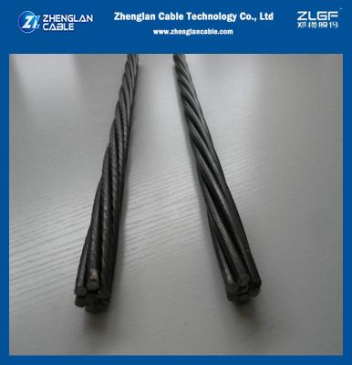 China ASTM A363 Galvanized  Strands Steel Wire 475 3/7/19/37 2160MPA en venta