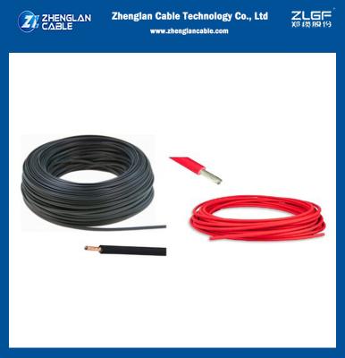 China Dc Panel Photovoltaic Solar Extension Cable 4mm2 6mm2 4mm 6mm H1Z2Z2-K for sale