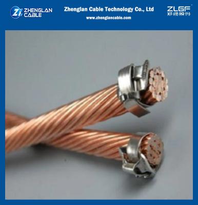 China Kupferbeschichteter Stahlleiter 30% Leitfähigkeit Kupfergeschweißter CCS-Leiter Übertragungsleitung zu verkaufen