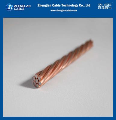 China 19#8AWG Copper Clad Steel Conductor ASTM Standard 30% Conductivity for sale