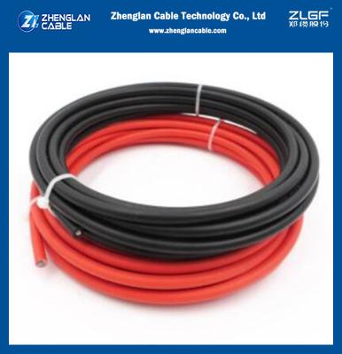 China Flexible Pv1-F Solar Cable 4mm2 6mm2 10AWG 12AWG 14AWG 16awg Tuv Pv Wire 600v 1.8kv for sale