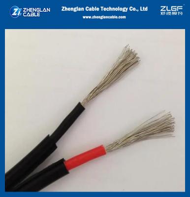 China CU 1x4mm2 PV DC Solar Cable Black For Solar Panels Connection 1.5KV DC H1Z2Z2-K for sale