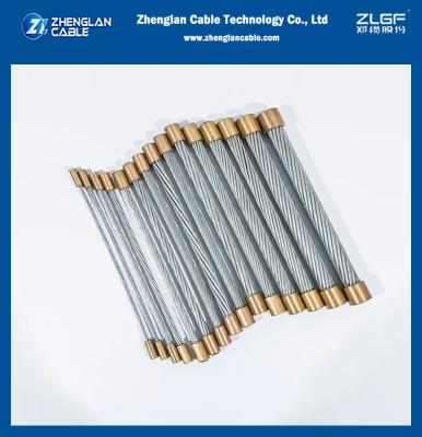 Китай EHS 7/16'' Galvanized Steel Cable Stay Wire Astm A475 Class A Steel Strand 1x7 продается