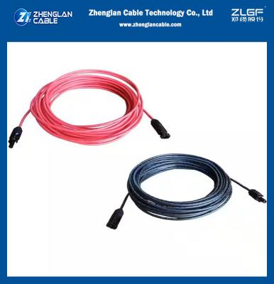 中国 1.5kv Photovoltaic Solar Cable 4mm 6mm 10mm En50618 Standard 販売のため