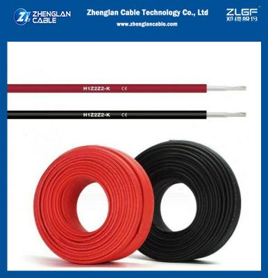 Китай Тв En50618 H1z2z2 K 1.5kv Dc Lsoh Xlpe Солнечный кабель 10 мм2 Для PV панели продается
