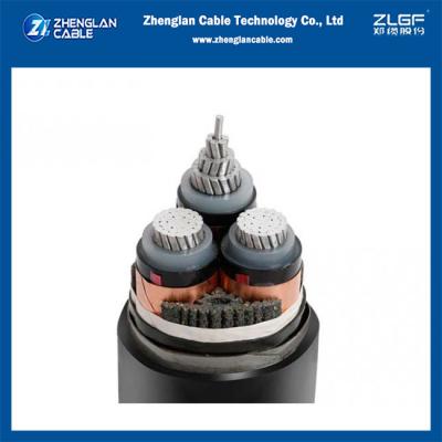 China 21/35kv NA2XSBY Medium Voltage Power Cables  AL/sc/xlpe/sc/cts/pvc/sta/pvc 3x185 DIN VDE 0276-620 HD 620 en venta