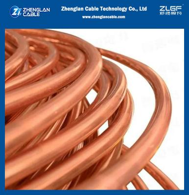 中国 High Tensile Strength CCS Earth Wire Lightning Protection Wire Bare CCS Copper Clad Steel 販売のため
