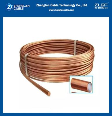 China Copper Clad Steel High Conductivity 0.7mm/0.8mm/0.9mm For Cable Manufacturing CCS Wire for sale