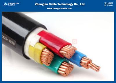 Chine Section nominale : le cable électrique Unarmoured de quatre noyaux du ² 0.6/1KV de 4*1.5~4*400mm, XLPE a isolé le fil extérieur (CU/XLPE/NYY/N2XY) à vendre