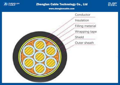 China KVV KVVP PVC Insulated Control Cable Rated voltage: 450/750v /STANDARD IEC 60502, BS 5308, GB 9330 for sale