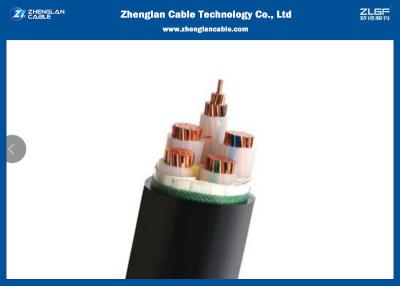 Chine le cable électrique libre de /4 +1Cores BT de câble de bas halogène de fumée de 0.6/1KV LSZH (Unarmoured) classe : 1.5~1000mm2 ZR-YJV32 (ZR-YJLV32) à vendre