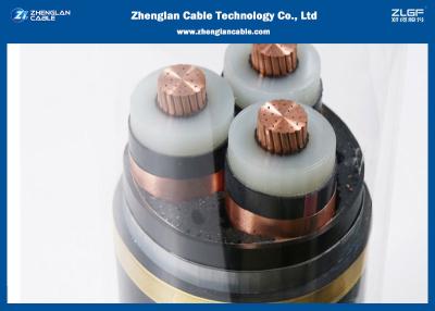 China estándar acorazado del IEC 60502/60228 del milivoltio del cable de transmisión de la base 18/30KV tres (CU/PVC/XLPE/LSZH/DSTA) en venta