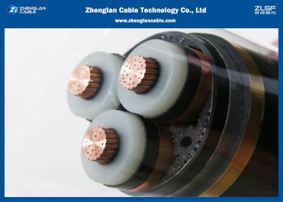 Chine le cable électrique de 12/20KV le système mv 3C (Umarmoured), XLPE a isolé le câble selon le CEI 60502/60228 (CU/XLPE/LSZH/DSTA) à vendre