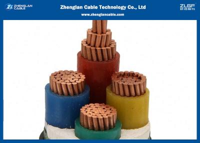 China el humo bajo 0.6/1KV cero halógeno telegrafía cuatro estándar acorazado del IEC 60502 de los corazones en venta