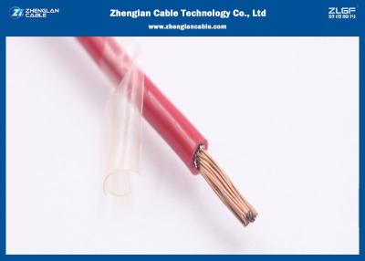 China CER Bescheinigungs-feuerbeständiges elektrisches Kabel/einkerniges hitzebeständiges Flachkabel/Nennspannung: 450/750V zu verkaufen