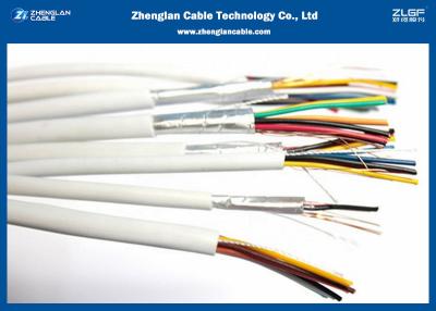 Chine Le PVC a isolé les câbles résistants au feu/câble Chambre RVS de jumeau et de terre/taux de tension : 300/300V à vendre