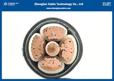China El LV 5C XLPE aisló el cable de transmisión forrado PVC (Amoured) (AL/CU/PVC/XLPE/LSZH/STA/NYBY/N2XBY) en venta