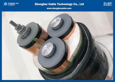 China 3C Aluminum Conductor XLPE Medium Voltage Cables , 8.7/15kV Armoured Cable （CU/XLPE/LSZH/STA/NYBY/N2XBY） for sale