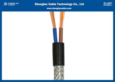 China Des RVVP PVC-Isolierungs-Gebäude-Draht-und Kabel-2 Kern-PVC umhülltes Kabel zu verkaufen