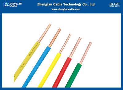China Light Weight PVC Insulated Building Wire And Cable Single Solid Core Design for sale