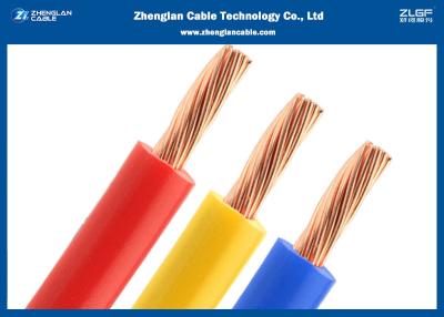 China BVR Flexible Building Wire Solid Or Stranded Conductor Type House Wiring for sale