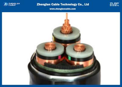 China Underground Armoured Medium Voltage Power Cables CU XLPE SWA PVC Size 4 Cores for sale