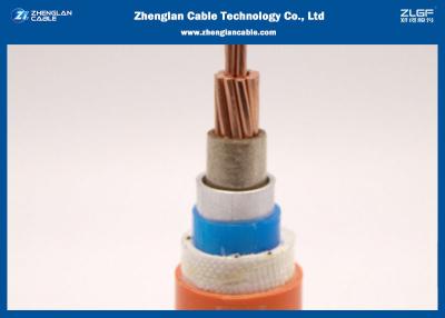 China 1 Core Magnesium Oxide Mineral Insulated Heat Resistant Flex Cable CU Material for sale