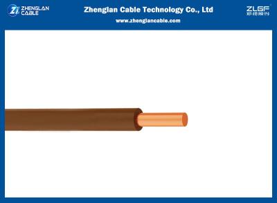China THW-90 14 AWG 450/750V 90℃ Building Wire And Cable Stranded Copper Wire for sale