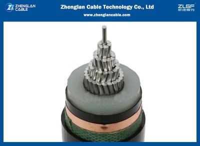Китай тип кабеля 18/30КВ СЛПЭ бронированный крепко нарисованный алюминиевым сели на мель проводником, который продается