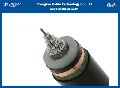China Single Core MV Armoured Electrical Cable IEC60502 Black Or Customized Out Sheath Color for sale