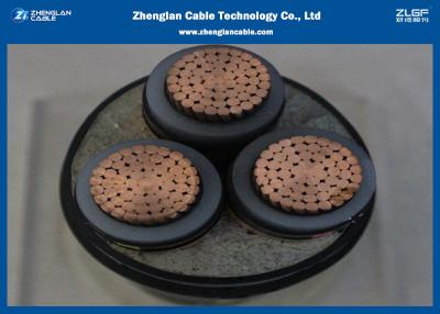 China cabo distribuidor de corrente blindado dos núcleos 112/20KV três, padrão do IEC 60502/60228 do milivolt do cabo distribuidor de corrente do milivolt (CU/PVC/XLPE/LSZH/DSTA) à venda