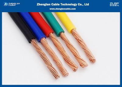 Chine Le PVC a isolé le fil et le bas câble de fumée/fil conducteur d'en cuivre la durée de conservation de 30 ans (RVVB, rv, RVVP) à vendre