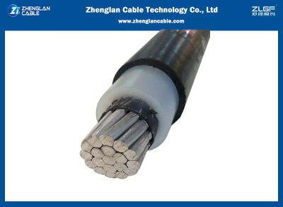 Chine le câble à un noyau Xlpe de SAC de 35kv AL/XLPE/PE a isolé le câble aérien engainé par pe 1cx185sqmm à vendre