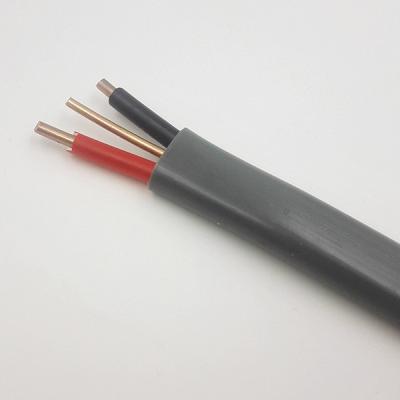 中国 IEC 60227の標準的な（CU/PVC/PVC）双生児およびアース線2* 1.5mm、2.5mm 4mm 販売のため