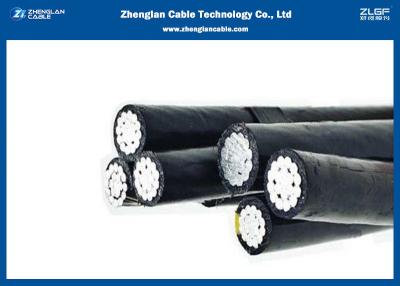Китай Алюминиевый кабель падения обслуживания низшего напряжения 0.6/1KV XLPE Triplex продается