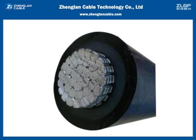 China AL SC XLPE HDPE 33kv 1Cx 240sqmm Spaced Aerial Cable for sale
